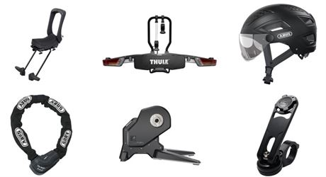 Bicycle - Thule, Abus, Axa - 500 Items, Total Retail €19.879