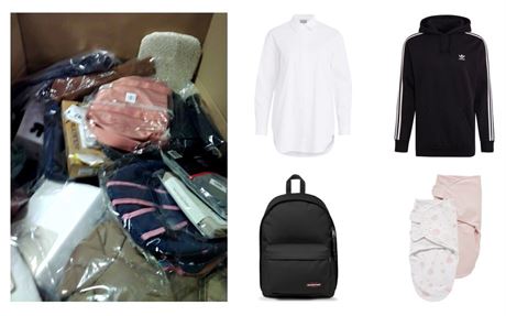 Fashion & Accessories - ONLY, Eastpak, Nike, Jack&Jones - 747 Items, Total Retail €12.386