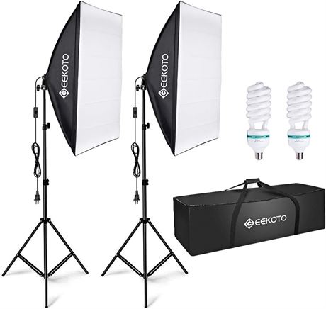 BUY NOW Geekoto Photo Studio Lights - 623 Items, Total Retail €47.740