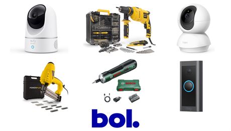 1-DAY LIVE WEDNESDAY Tools & Home Improvement - Tiger, Ring, Bosch, Powerplus - 500 Items, Total Retail €15.187