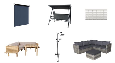 Living & Garden - Furniture, Lounge Sets, Blinds - 127 Items, Total Retail €42.717