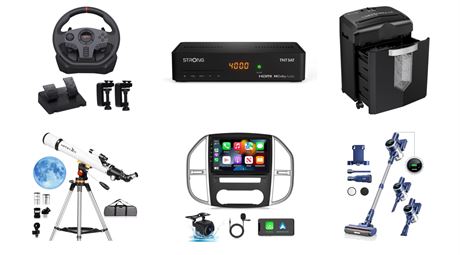 Consumer electronics - Bonsaii, AlfaBot, Osotek - 115 Items, Total Retail €12.285