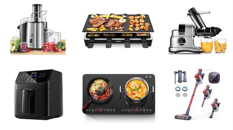 Consumer electronics - Fresko, AMZchef, Hoover, Alfabot - 193 Items, Total Retail €21.946