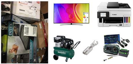Mixed - LG, Metabo, Canon, Voltcraft- 3.563 Items, Total Retail €116.962