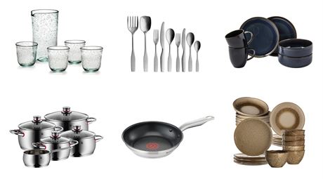 EXCLUSIVE KITCHEN OVERSTOCK - Tefal, WMF, IIttala, Villeroy & Boch - 711 items, Total Retail €63.603