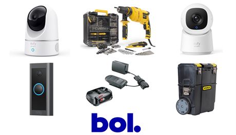 1-DAY LIVE THURSDAY Tools & Home Improvement - Ring, Powerplus, Bosch, Stanley - 748 Items, Total Retail €23.375