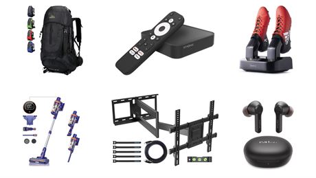 Mixed - Earbuds, Backpacks, TV Wallbrackets, Vaccuums - 523 Items, Total Retail €29.179