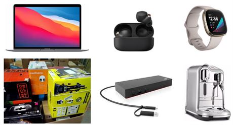 LIVE TUESDAY Electronics - Apple, Samsung, Lenovo, Fitbit - 240 Items, Total Retail €22.149