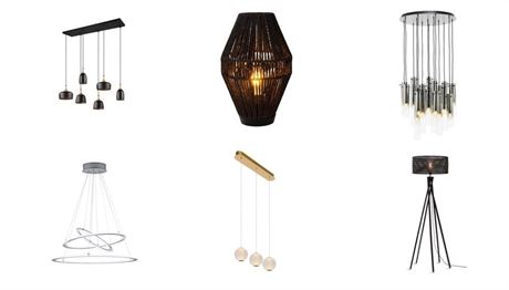 BUY NOW EXCLUSIVE LIGHTS OVERSTOCK - 654 items, Total Retail €67.564